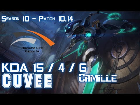 HLE CuVee CAMILLE vs WUKONG Top - Patch 10.14 KR Ranked