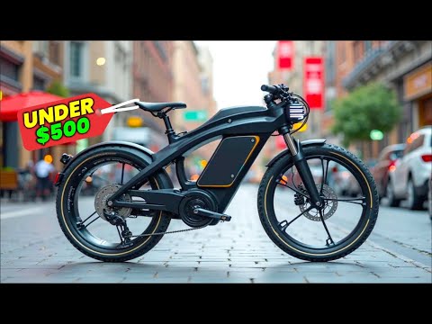 30 Hottest Budget Electric Bikes on Amazon Under $500 (2025)