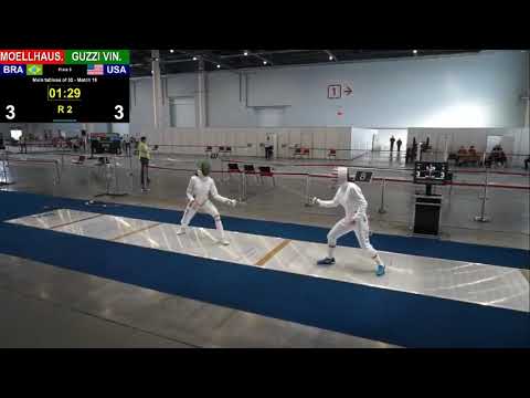Kazan 2021 SWE - L32 - Moellhausen BRA v Guzzi Vincenti USA