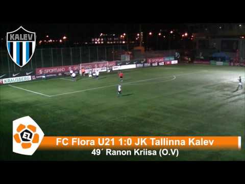 Esiliiga I Voor: FC Flora U21 3:0 JK Tallinna Kalev