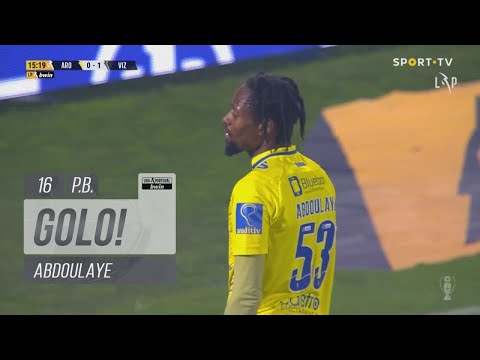 Goal | Golo Abdoulaye (AG): FC Arouca 0-(2) FC Vizela (Liga 21/22 #14)