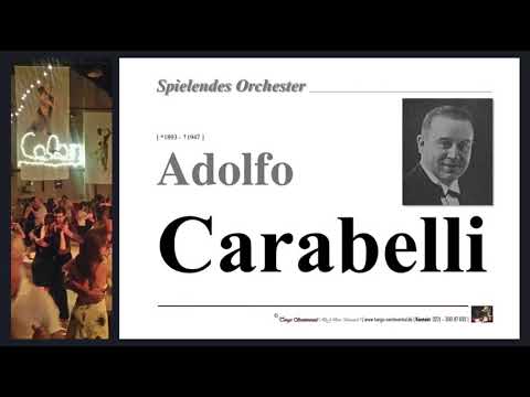Orchesterleiter Adolfo Carabelli