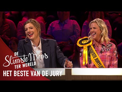 #1 Het beste van de jury met Ella Leyers en Tine Embrechts | De Slimste Mens ter Wereld