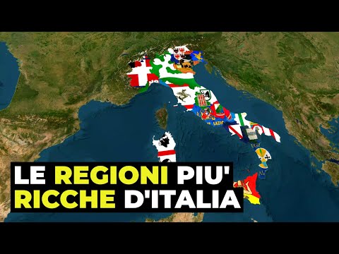💰 Qual è la regione italiana più RICCA? Scopri la classifica!