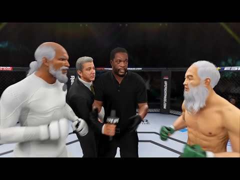 Drunken Master vs. Old Bruce Lee - EA sports UFC 4