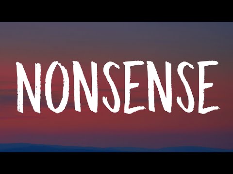 Sabrina Carpenter - Nonsense (Lyrics)