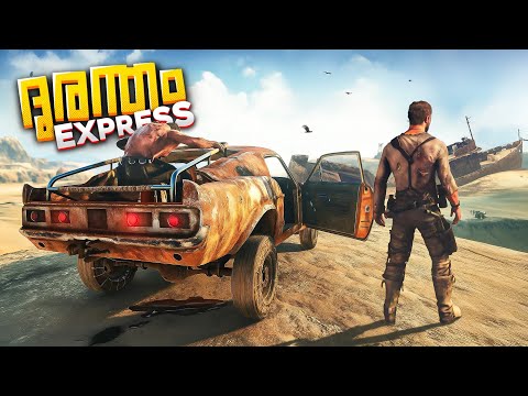 Surviving the Apocalyptic Wasteland with My Car🔥..!!Mad Max Malayalam Gameplay
