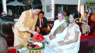Thai wedding ceremony Som   Butch