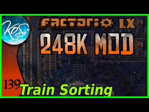 Factorio 248k Mod 139 - TRAIN CONFIGS - Tips & Tricks