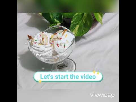 Easy vanilla ice cream with only 2 ingredients 💖💖🍨 🍦