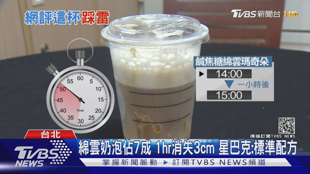 星巴克「綿雲咖啡」會消失? 民眾怨:奶泡七成