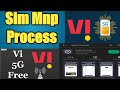 Vi Mai Mnp Kaise Kre Ll Smart Connect Se Sim Port Kaise Kre Tutorial 2023 Ll How To Sim Port In Vi