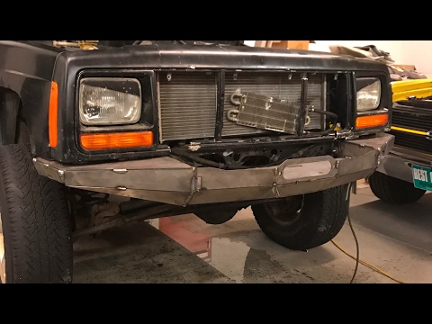 DIRTBOUND XJ DIY FRONT BUMPER "Manta Ray" Pt.1