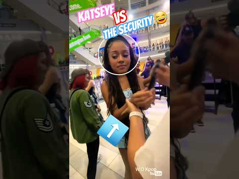 Security had no chance against KATSEYE 😭 #katseye #megan #lara #manon #yoonchae #daniela #sophia