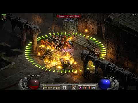 D2R - Berserk GF Barb - Trav Run