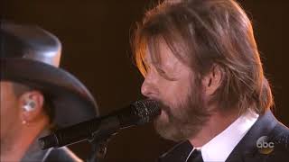 Brooks and Dunn plus Jason Aldean perform &quot;Brand New Man&quot; live in concert CMA 50th 2016 HD HQ 1080p