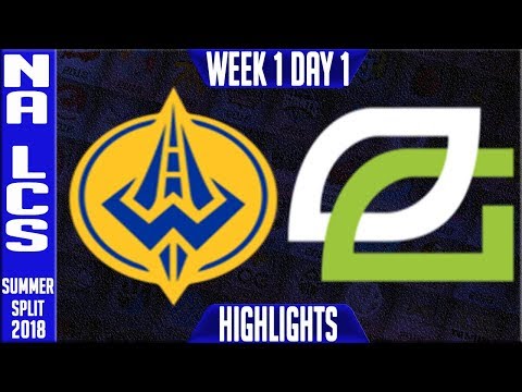 GGS vs OPT Highlights | NA LCS Summer 2018 Week 1 Day 1 | Golden Guardians vs Optic Gaming