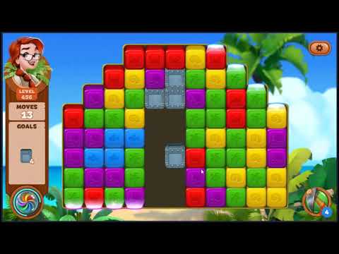 Lost Island Blast Adventure Level 456 - NO BOOSTERS 🏝️ | SKILLGAMING ✔️