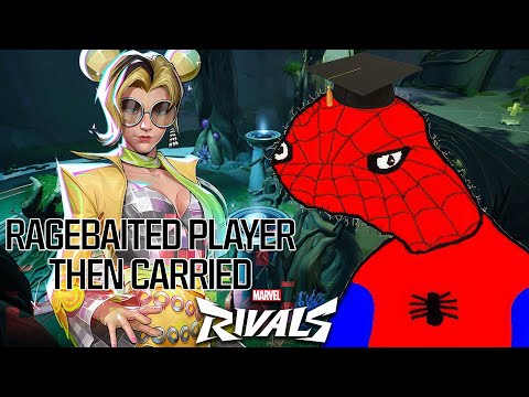 Ragebait Spiderman DESTROYS Player.. Then CARRIES Them NEXT GAME