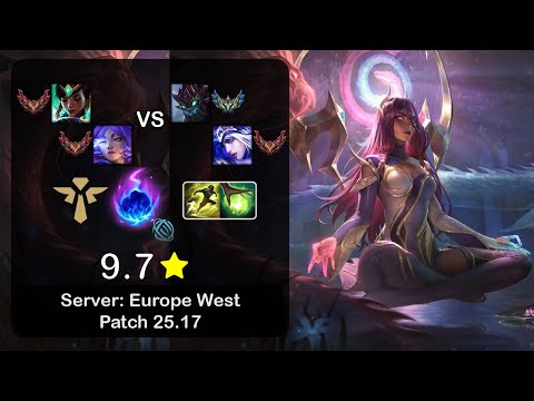 Karma Support + Yunara vs Maokai + Ashe - EUW GrandMaster - Patch 25.17