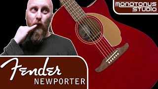 Video thumbnail for Fender Newporter Player - Unboxing und Test. Eine tolle Westerngitarre! (CH-Deutsch) by monotonus studio