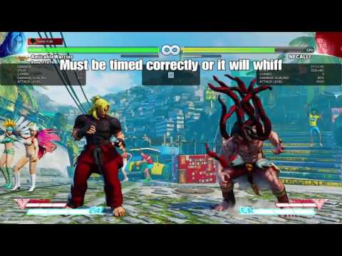 SFV S2 Ken Thunder Kick Meaty Overhead