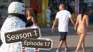 Funny - Prank Scaring girls on Jersey Shore