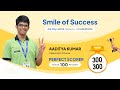 JEE Main 2024 Result | Aaditya Kumar | 300/300 (100 Percentile) 🌟Journey of Success