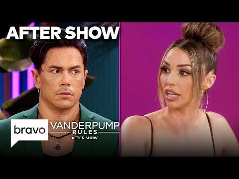 Scheana Defends Being With Sandoval At BravoCon | Vanderpump Rules After Show S11 E17 Pt 2 | Bravo