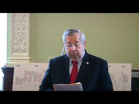 The State House, Boston, 03.06.12: Senator Richard Moore (D-Uxbridge)