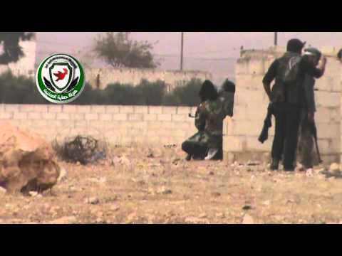 اشتباكات بين عناصر لواء أسود الإسلام وقوات النظام في قرية عيدون في ريف حمص الشمالي