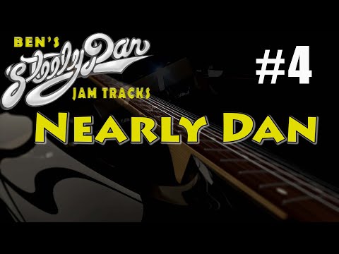 Steely Jam #4 Nearly Dan backing track in A Pentatonic for guitar