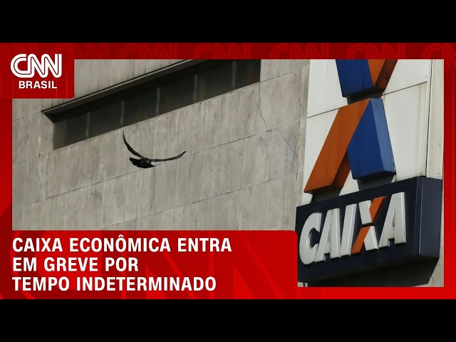 Caixa Econômica entra em greve por tempo indeterminado nesta quinta (10) | CNN MERCADO