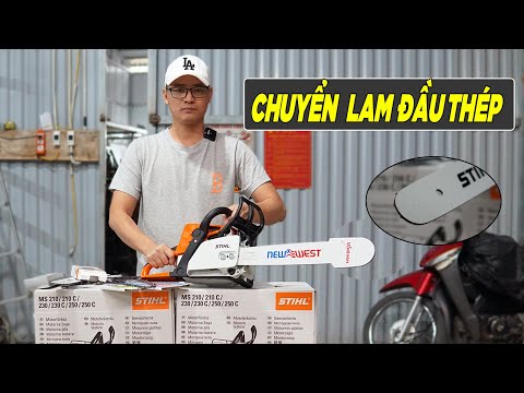 Lam Trượt Dùng Cho Máy Cưa Xich Stihl MS250 Hãng Newwest Dài 50cm