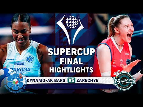 Dynamo-Ak Bars vs. Zarechye-Odintsovo | FINAL | HIGHLIGHTS | SuperCup 2025