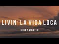 Ricky Martin - Livin’ la Vida Loca (Lyrics)