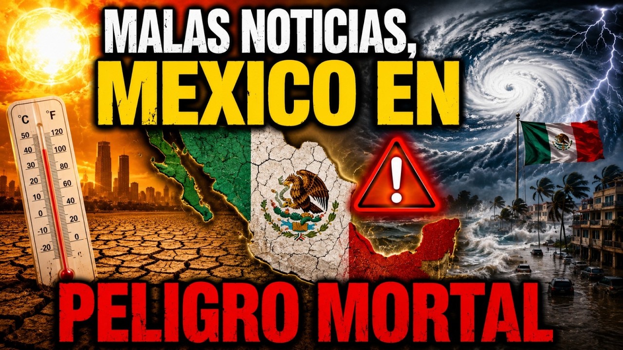 MALAS NOTICIAS, MÉXICO está en PELGRO por EL SÚPER NIÑO