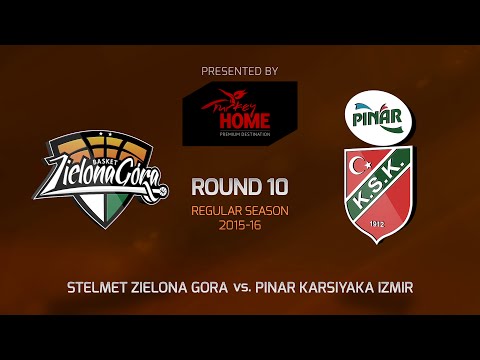 Highlights: RS Round 10, Stelmet Zielona Gora 81-83 Pinar Karsiyaka Izmir