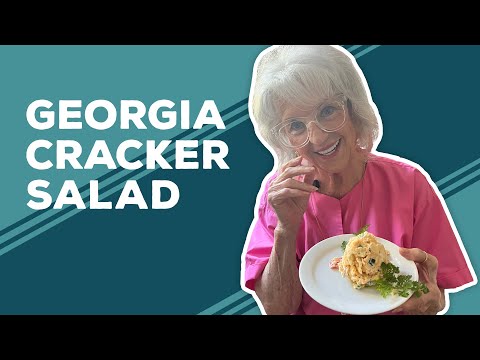 Love & Best Dishes: Georgia Cracker Salad Recipe | Egg Salad Recipe | Easy Cold Side Dishes