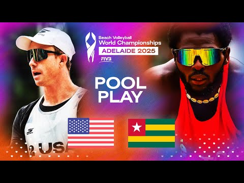 Partain/Benesh vs. Kotoka/Samani - Beach World Championships 2025 | Highlights | Pool Phase