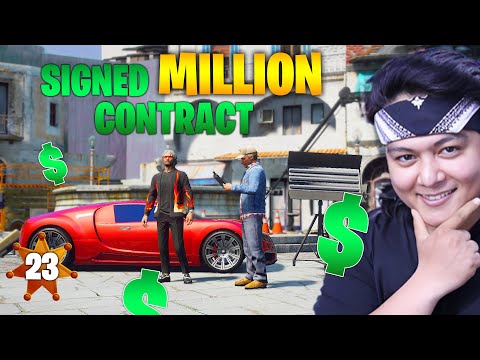 I SIGNED MILLION DOLLOR MOVIE 😎 | GTAV | EP#23 MR JUNIOR