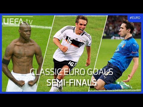 Classic EURO Goals  | Semi-finals | Balotelli, Lahm, Chiesa...