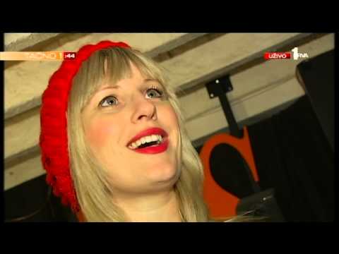 Frau Casio - Ida Prester u emisji "TACNO 1" PRVA TV