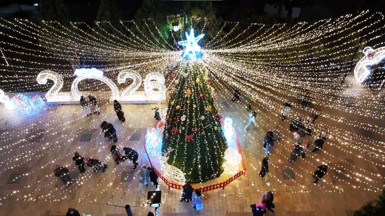 Yeni Yıl Coşkusu Atatürk Parkı’nı Sardı! 🎄✨🎁