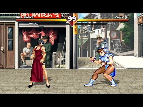 ADA WONG vs CHUN-LI - HIGH LEVEL INSANE EPIC FIGHT!