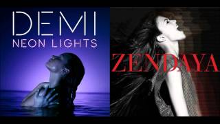 Demi Lovato- Neon Lights vs Zendaya- Replay (Mashup)