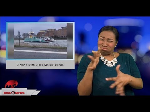 Deadly storms strike Western Europe (ASL - 1.19.18)