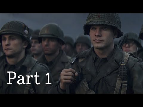 Call of duty WWII Full Walkthrough Part 1 - PS5 4K 60FPS (No Commentary)
