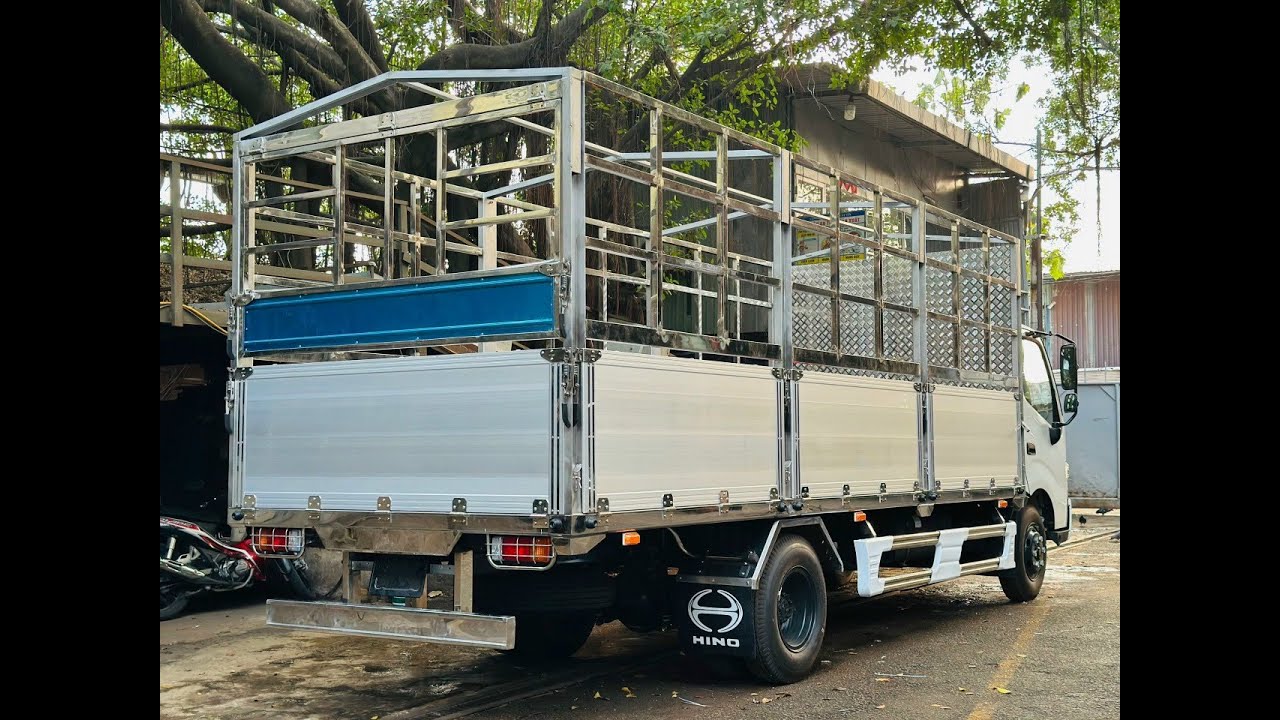 Review xe tải Hino 5 tấn siêu nét tại xưởng thùng xe tải Thủ Đức | Xe tải vận tải HCM