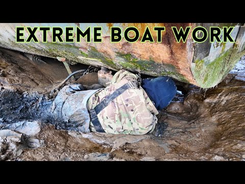 Ep 267 - Extreme Off Grid Boat Building - Trying Not To Sink